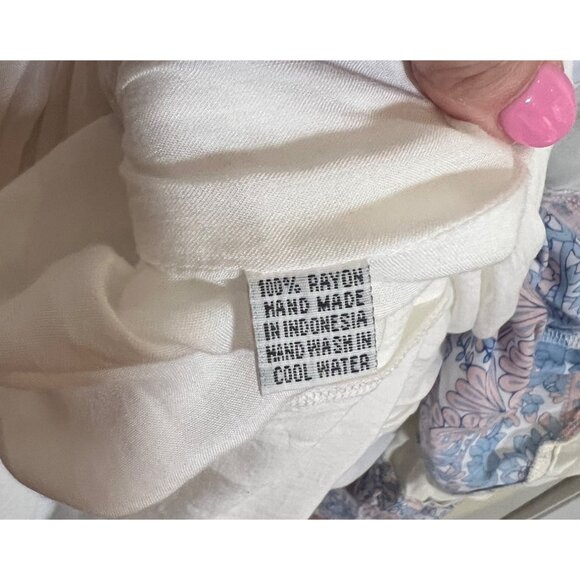 Fillyboo Maternity Vintage Bloom Boho Embroidered Garden Maxi Dress Medium - Picture 14 of 16